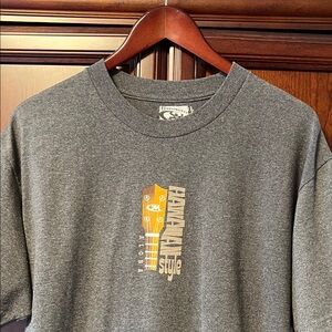 Like New Hawaiian Style “Support Our Local Musicians”  Classic Gray T-Shirt!